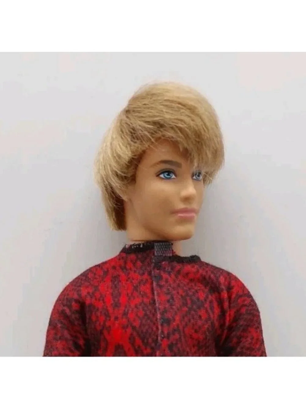 Barbie Fashionistas Hottie Ken Doll Blonde Root Hair Articulated Joint Rare 2009